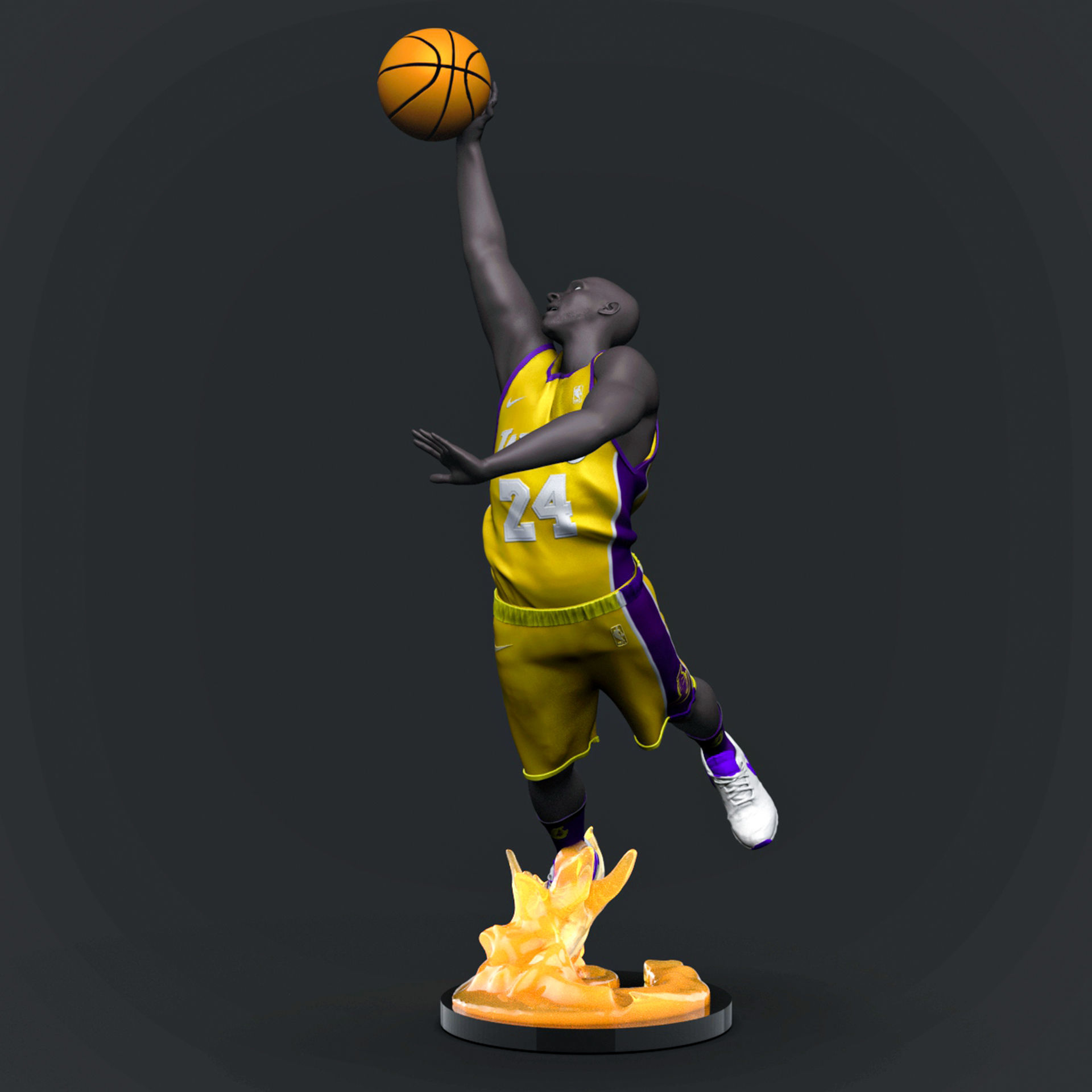 Kobe Bryant 3D Printable 5 3D print model_12