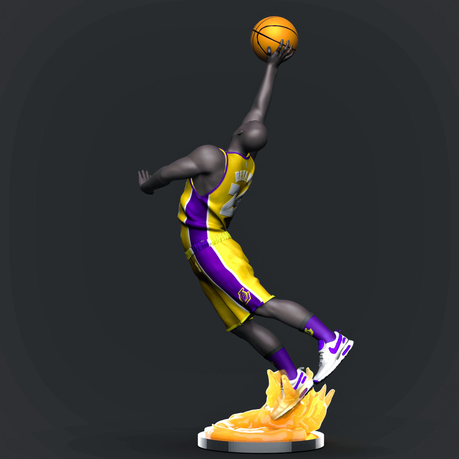 Kobe Bryant 3D Printable 5 3D print model_9