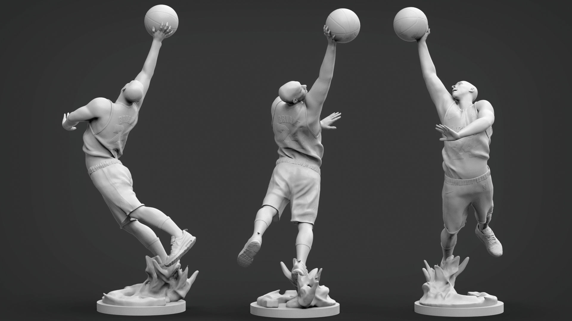 Kobe Bryant 3D Printable 5 3D print model_16
