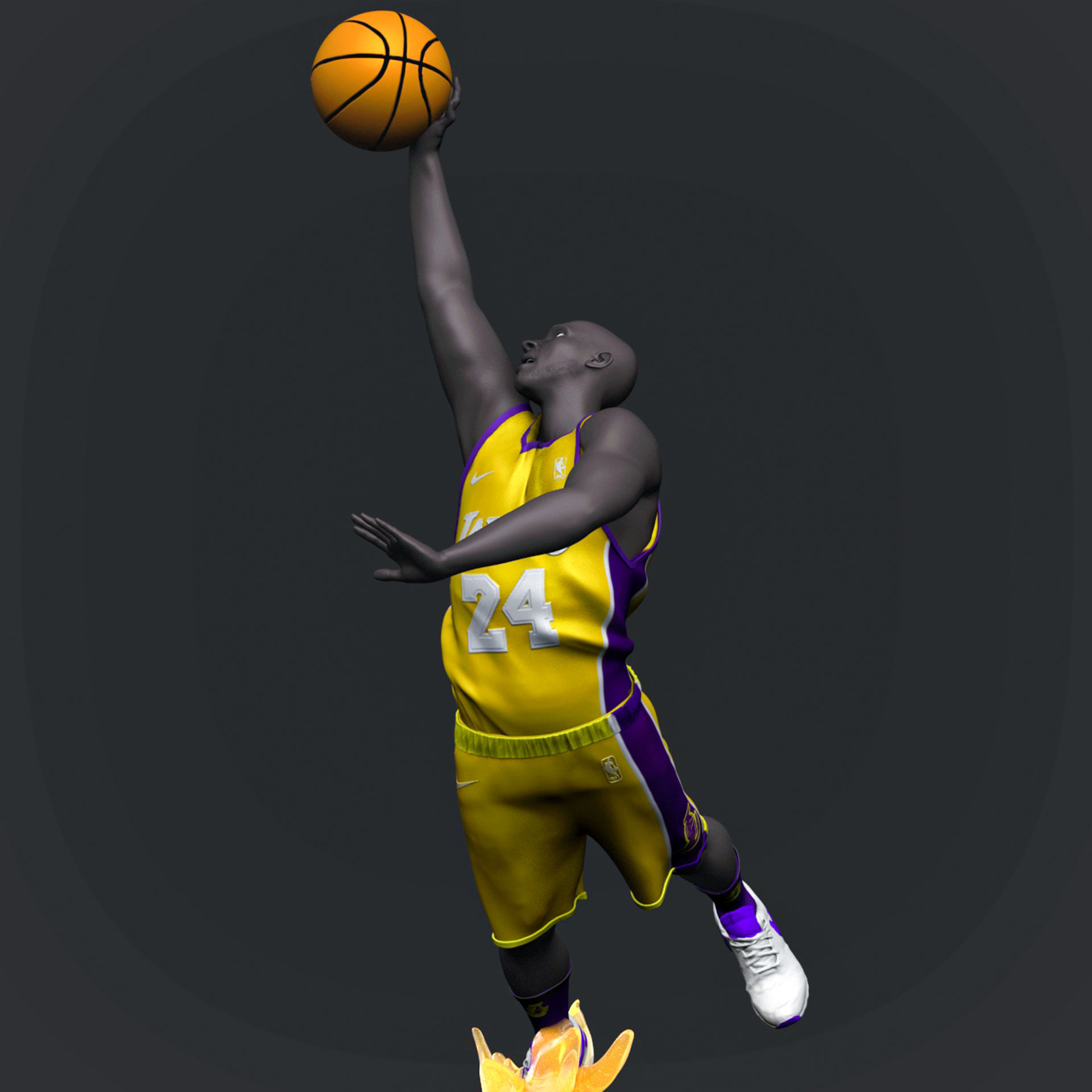 Kobe Bryant 3D Printable 5 3D print model_13