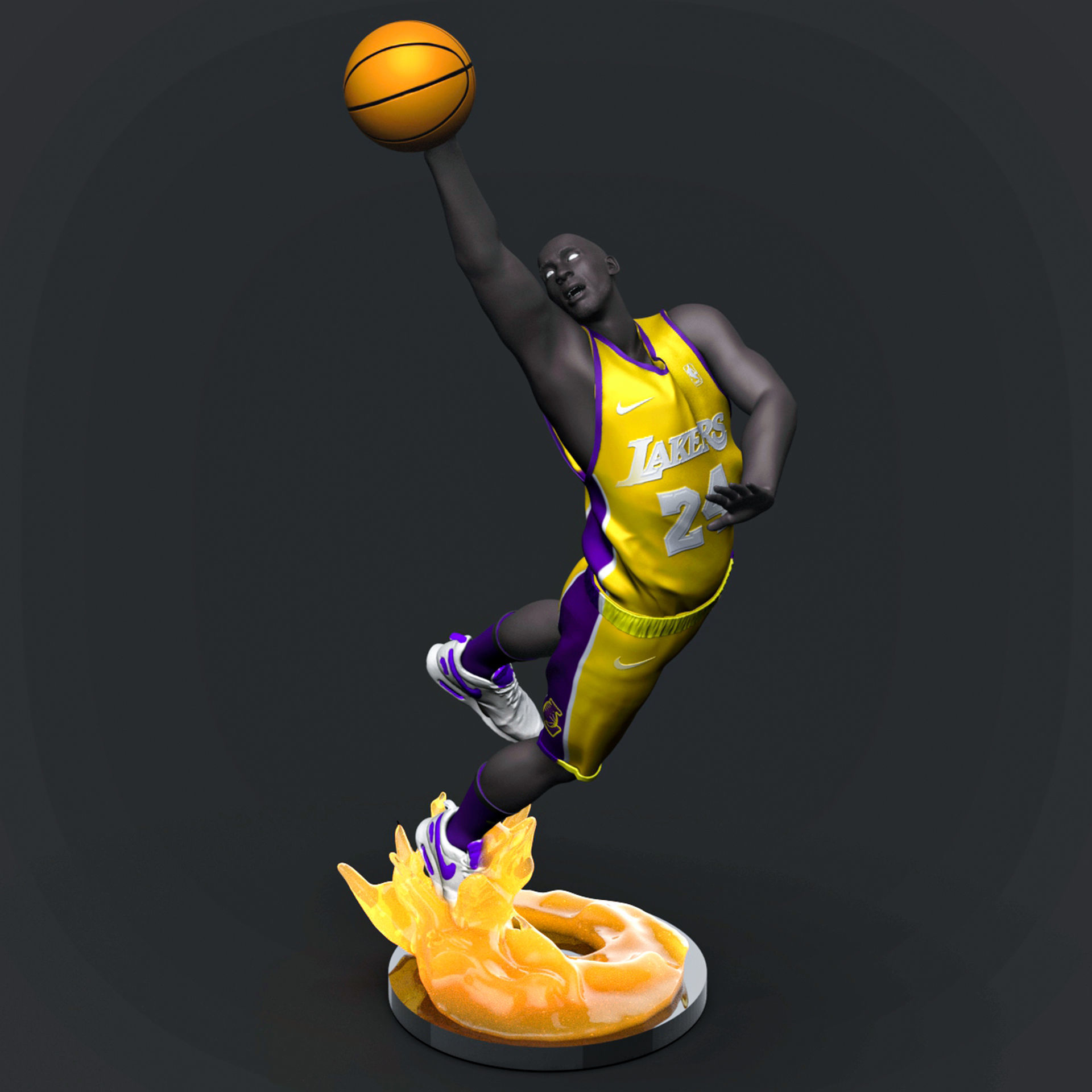 Kobe Bryant 3D Printable 5 3D print model_6