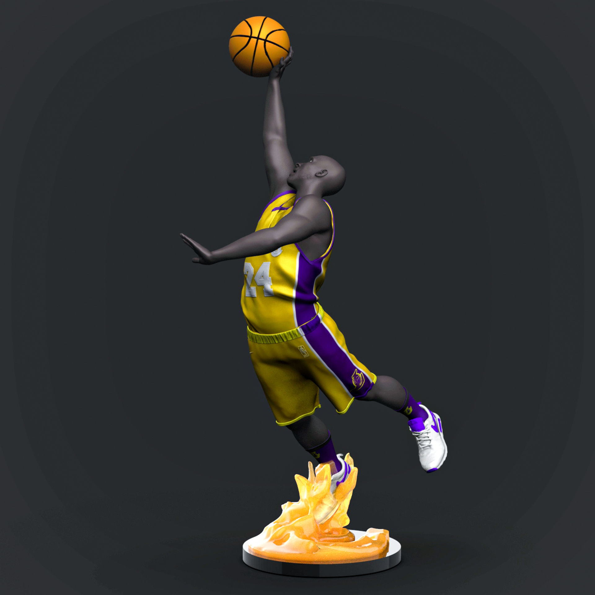 Kobe Bryant 3D Printable 5 3D print model_8