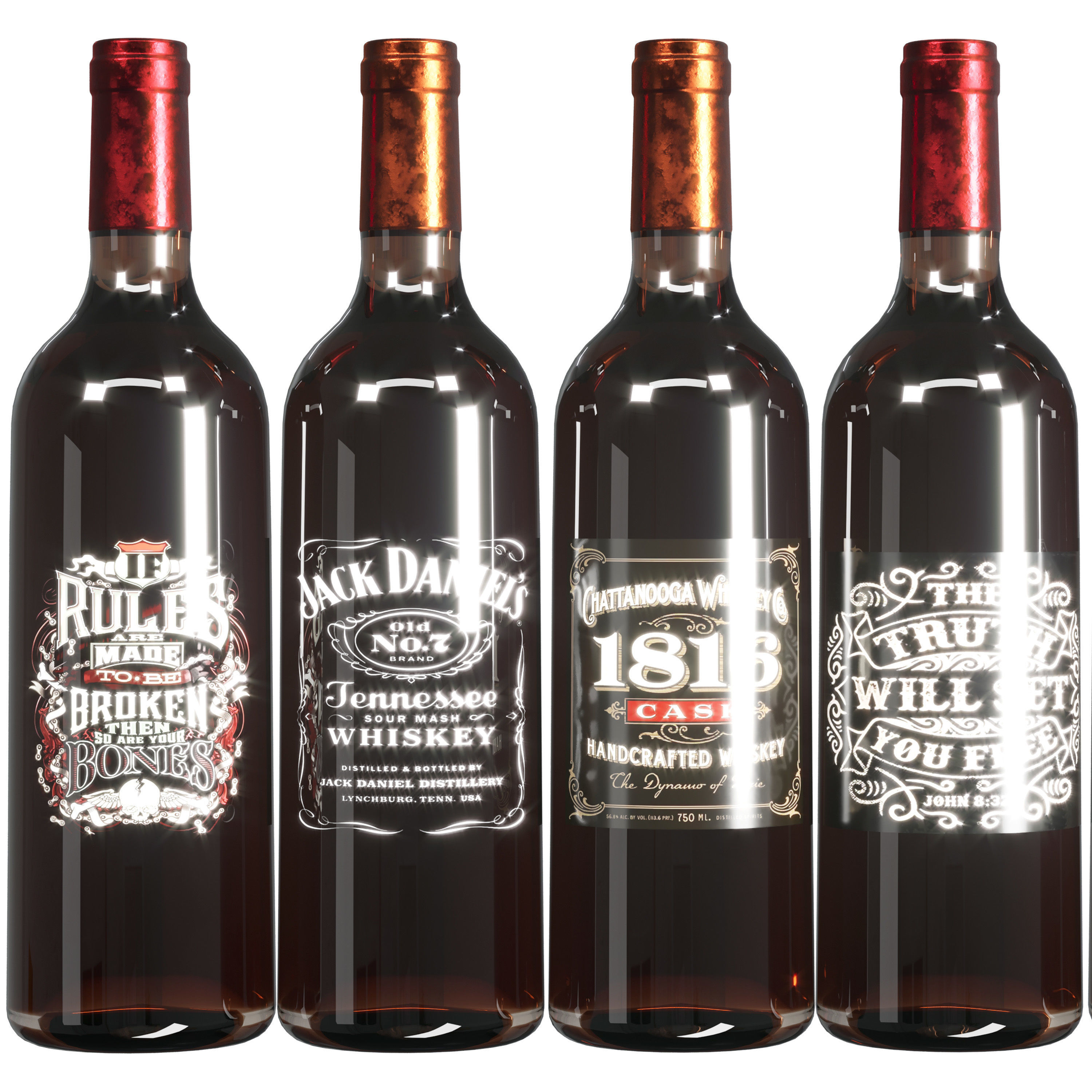 Collection Wine Refrigerator Dometic Low-poly 3D model_4