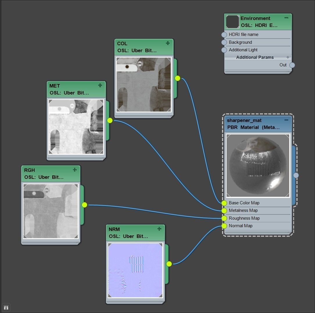 Classic pencil sharpener 3D model_13