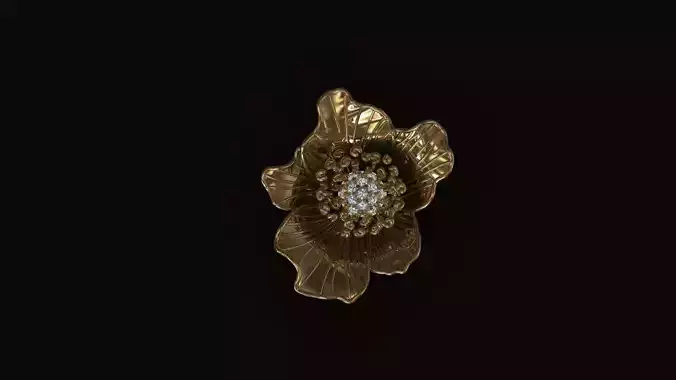 flower pendant
