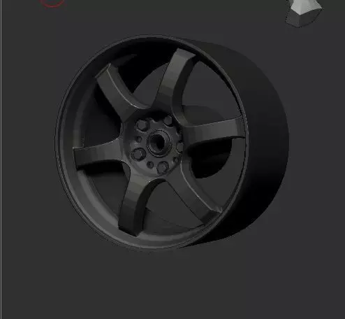 Rays Gram Lights 57D Wheels 3D Print Ready 3D print model Rims 3D print model