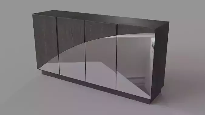 Four Door Media Console