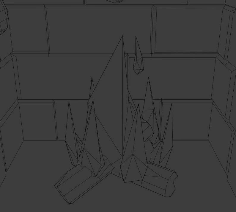 Christmas dinner Low-poly 3D model_20