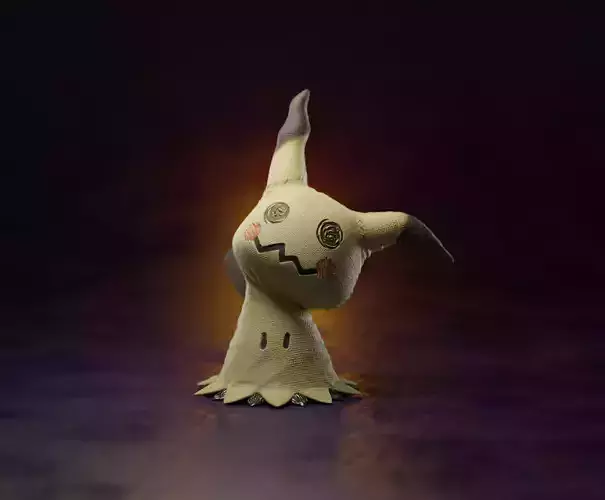 MIMIKYU - high detail 3D printable Pokemon 3D print model