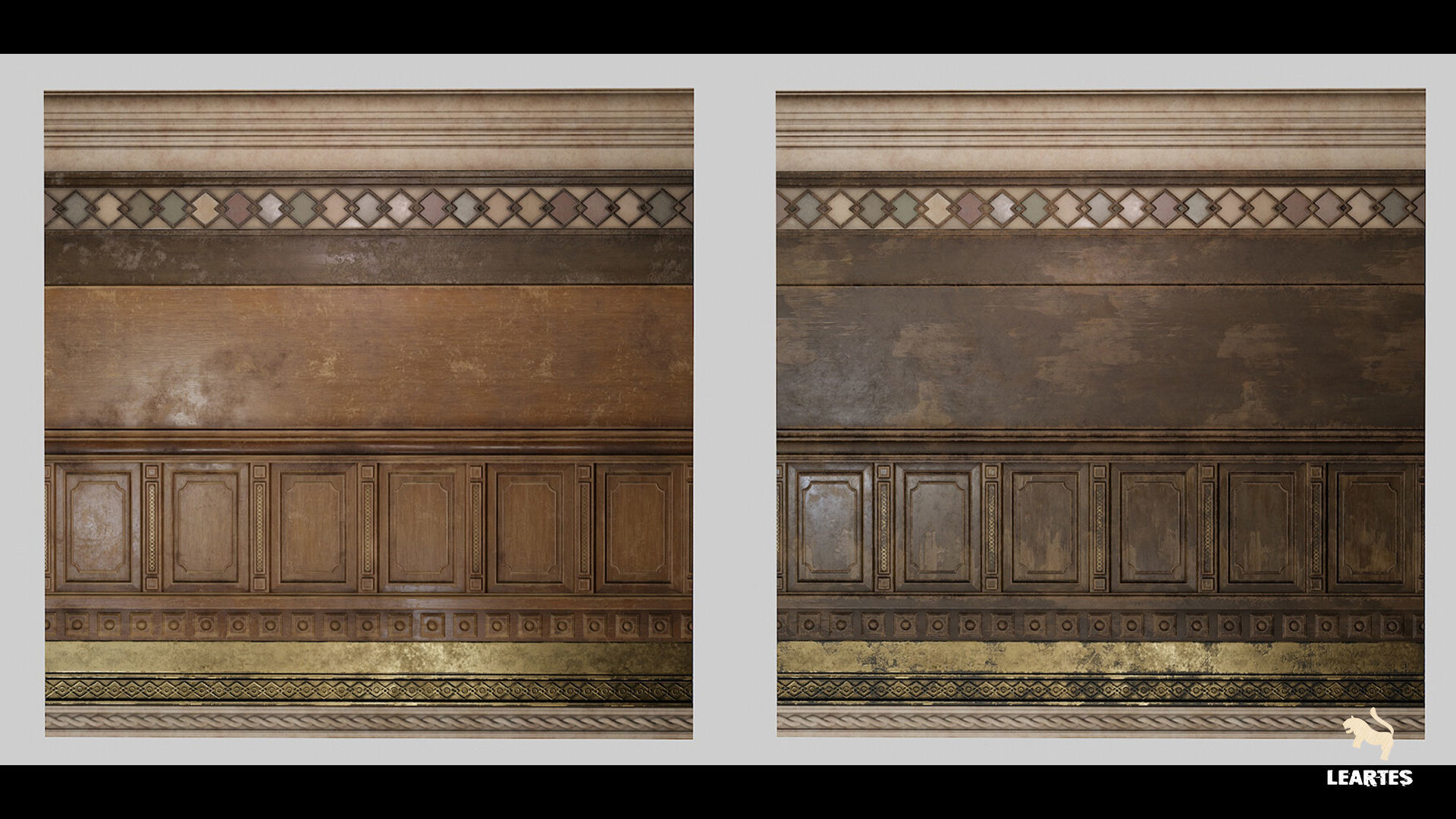 Vintage Bar Interior Environment Unreal Engine Low-poly 3D model_15