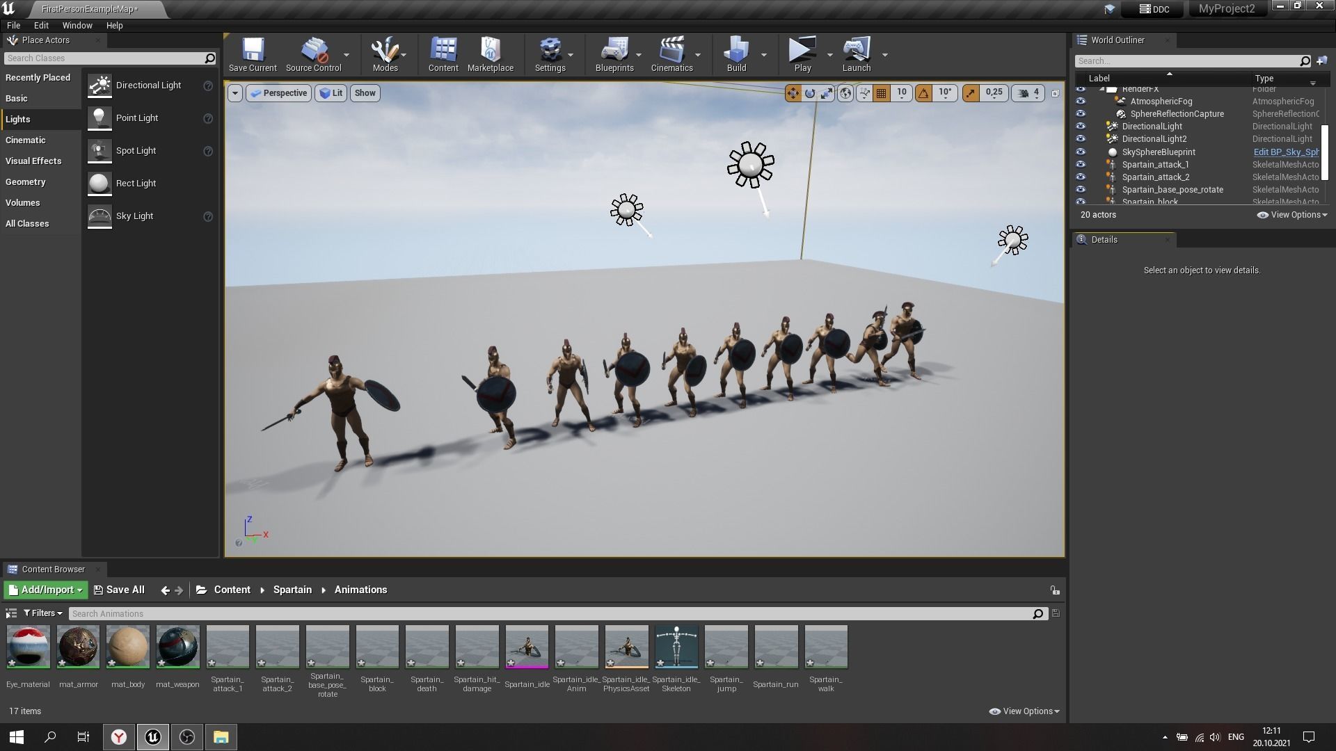 Spartan warrior gameready character Free low-poly 3D model_24