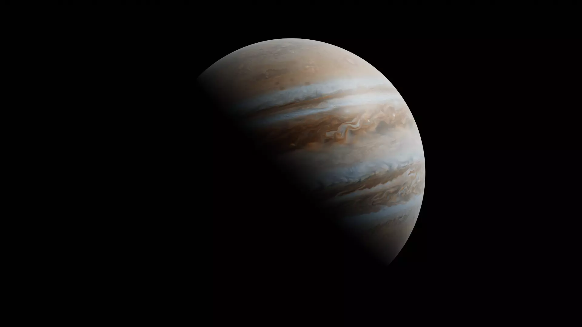 8k Jupiter Free low-poly 3D model_0