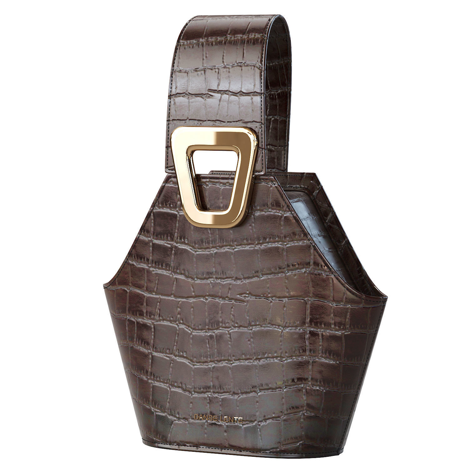 Danse Lente Johnny Extra Small Embossed Leather Bag 3D model_8