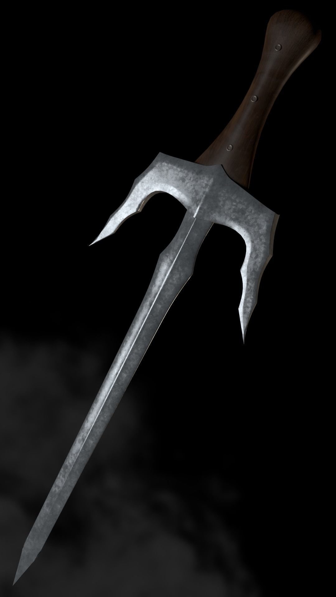 3D model Sai Knife VR / AR / low-poly | CGTrader
