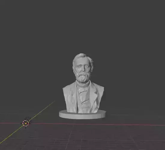 Alfred Nobel 3D print model
