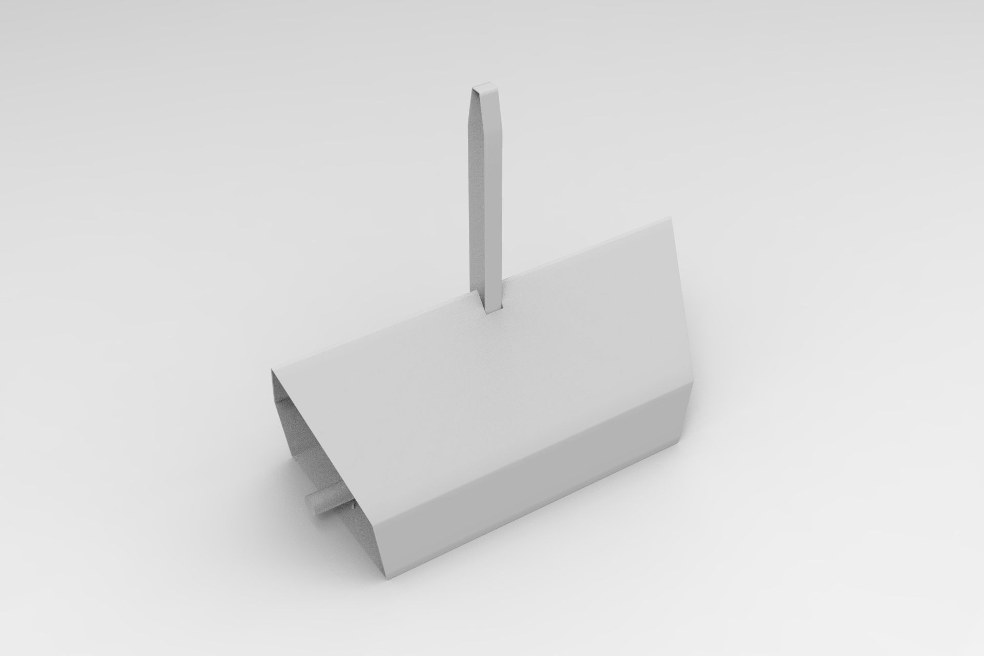 Birdhouse house hanging Low-poly 3D model_8