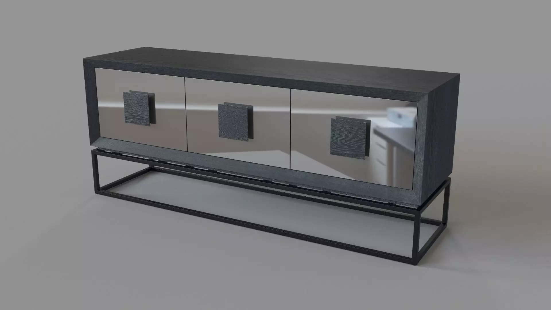 Etna 66 Wide Sideboard 3D model