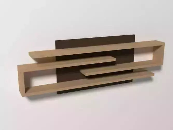 3d model of the shelf