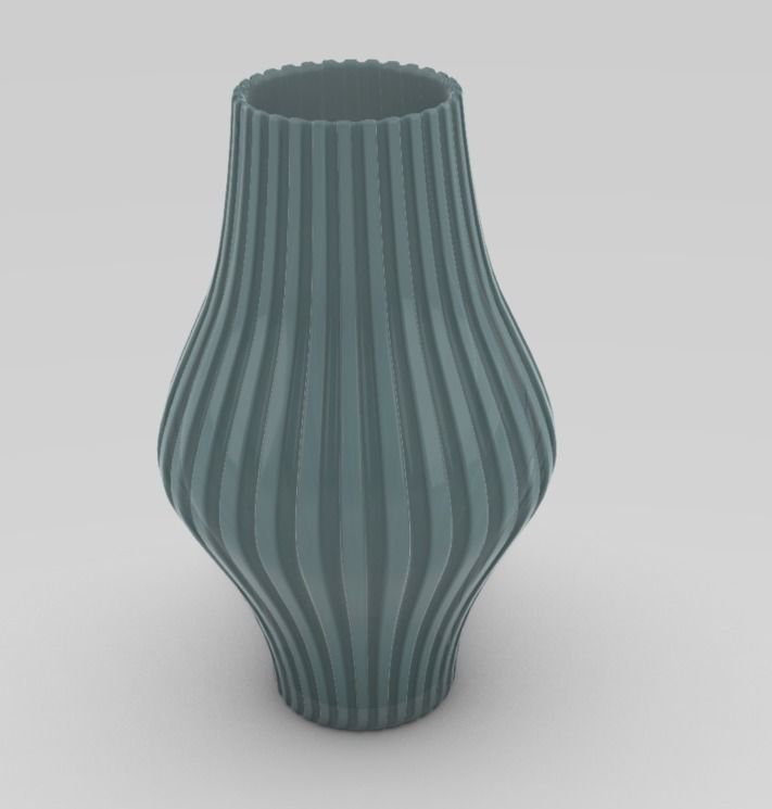 Glass Vase 3D model_1