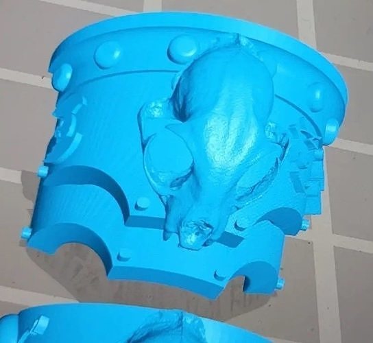 nostroman lion cat 3D model