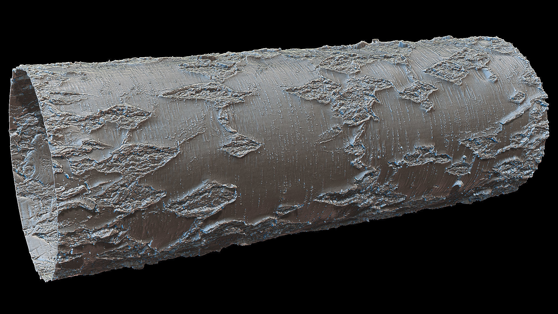 Ultra HQ Tree Bark Sculpt Zbrush brushes and Alphas Vol1 3D model_17