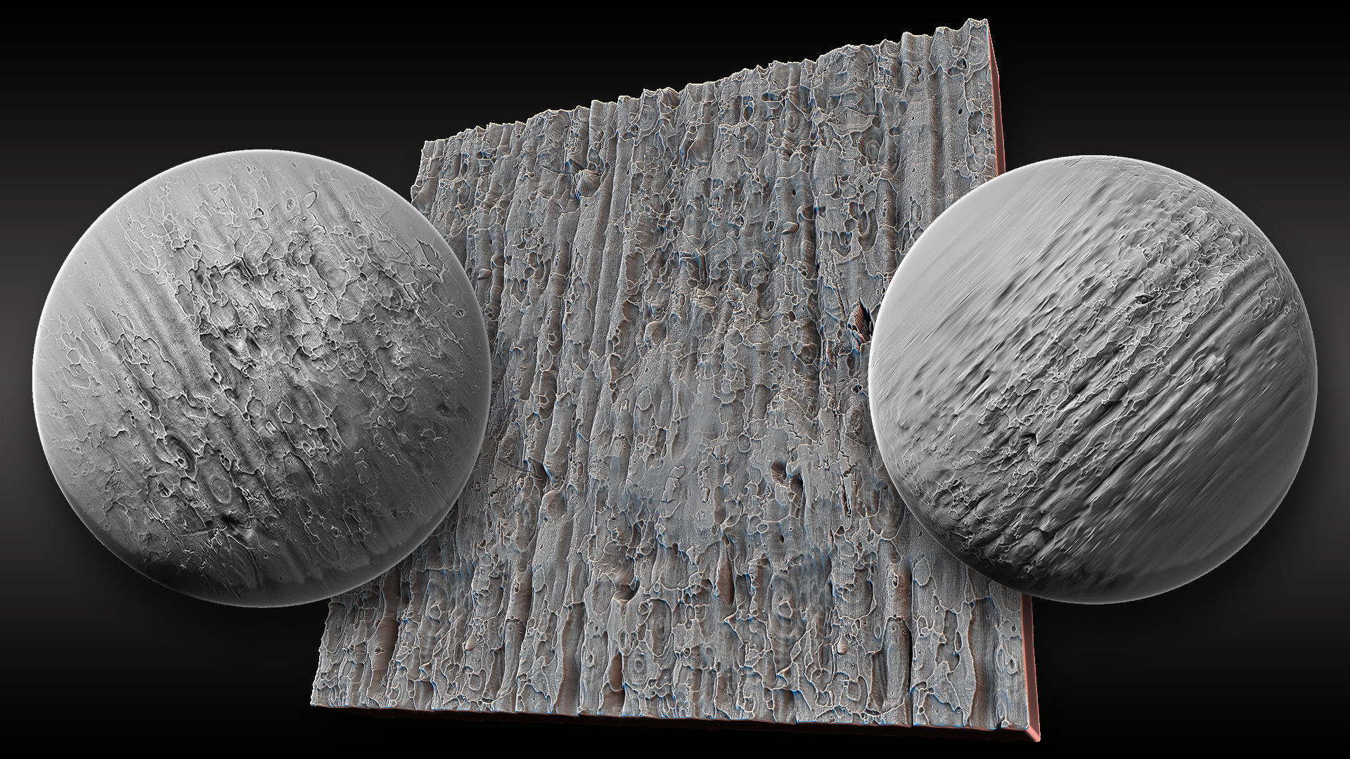 Ultra HQ Tree Bark Sculpt Zbrush brushes and Alphas Vol1 3D model_28