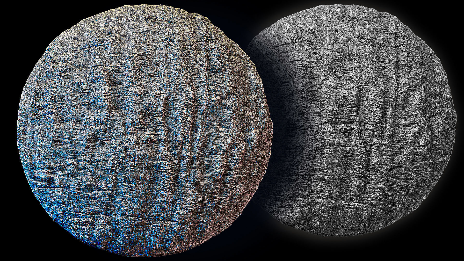 Ultra HQ Tree Bark Sculpt Zbrush brushes and Alphas Vol1 3D model_48