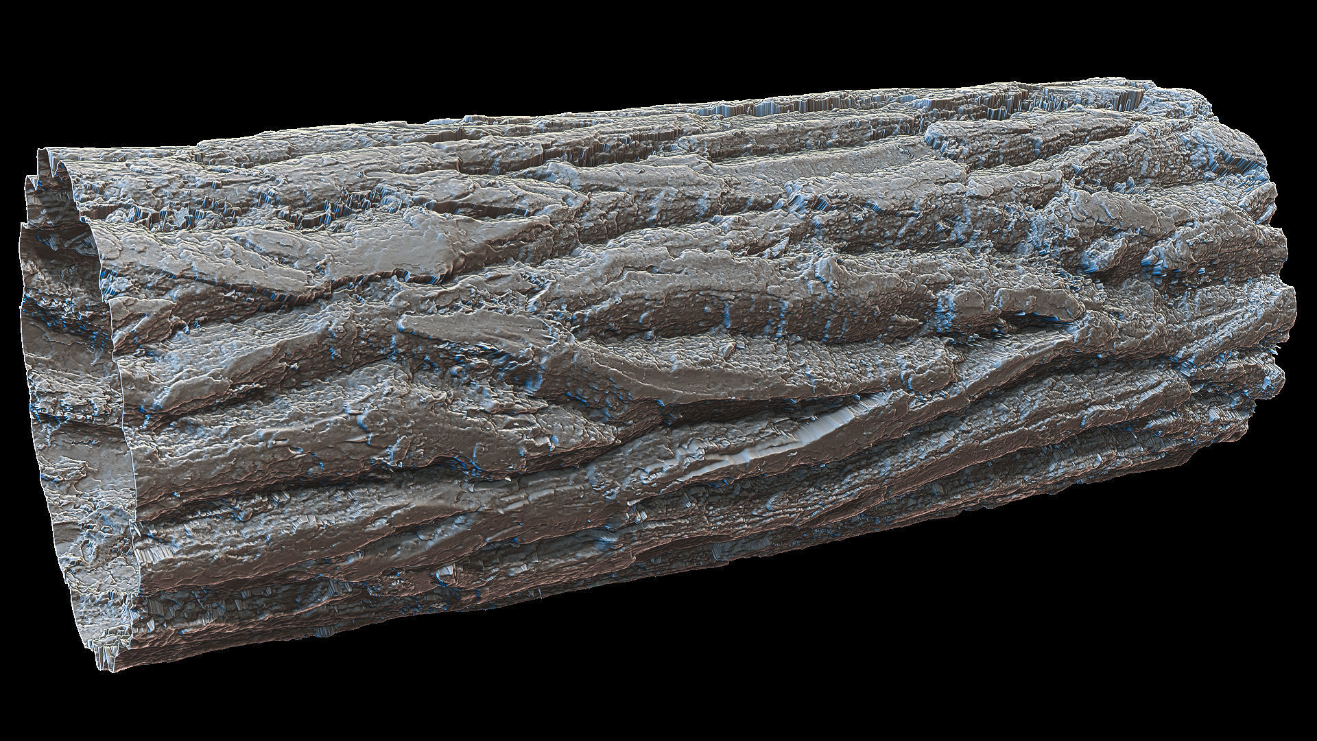 Ultra HQ Tree Bark Sculpt Zbrush brushes and Alphas Vol1 3D model_11
