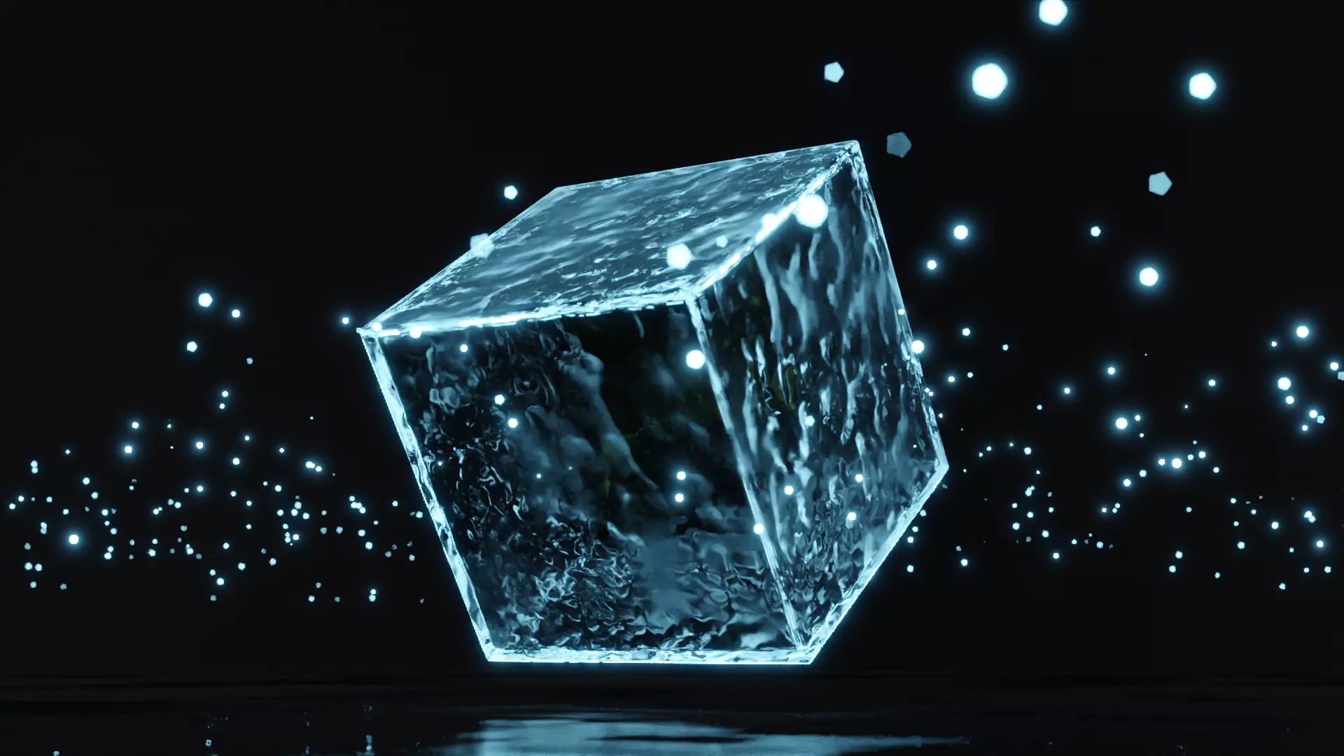 magic cube for games and movies Low-poly 3D model