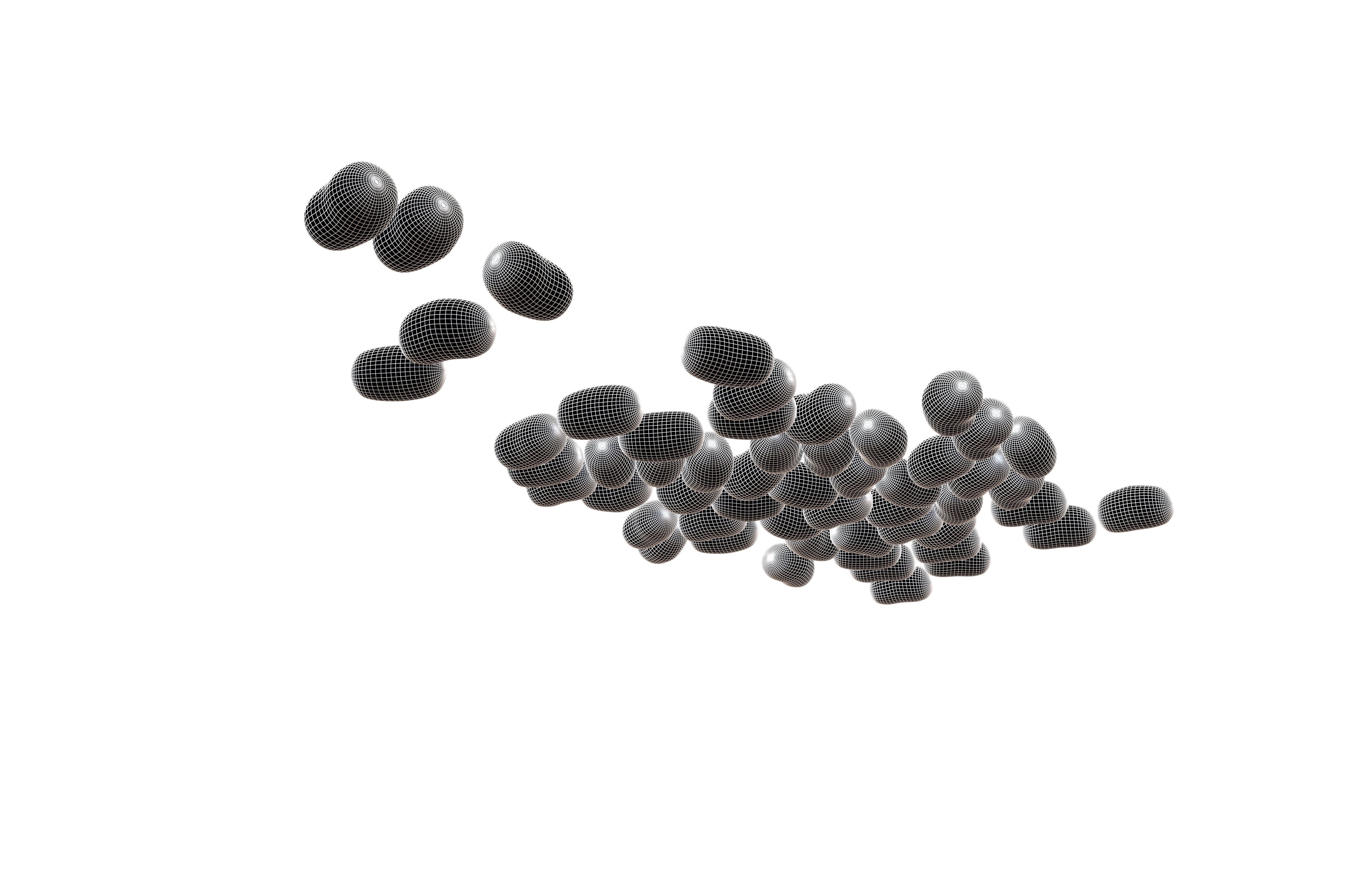 Candy Pile v1 001 Low-poly 3D model_7