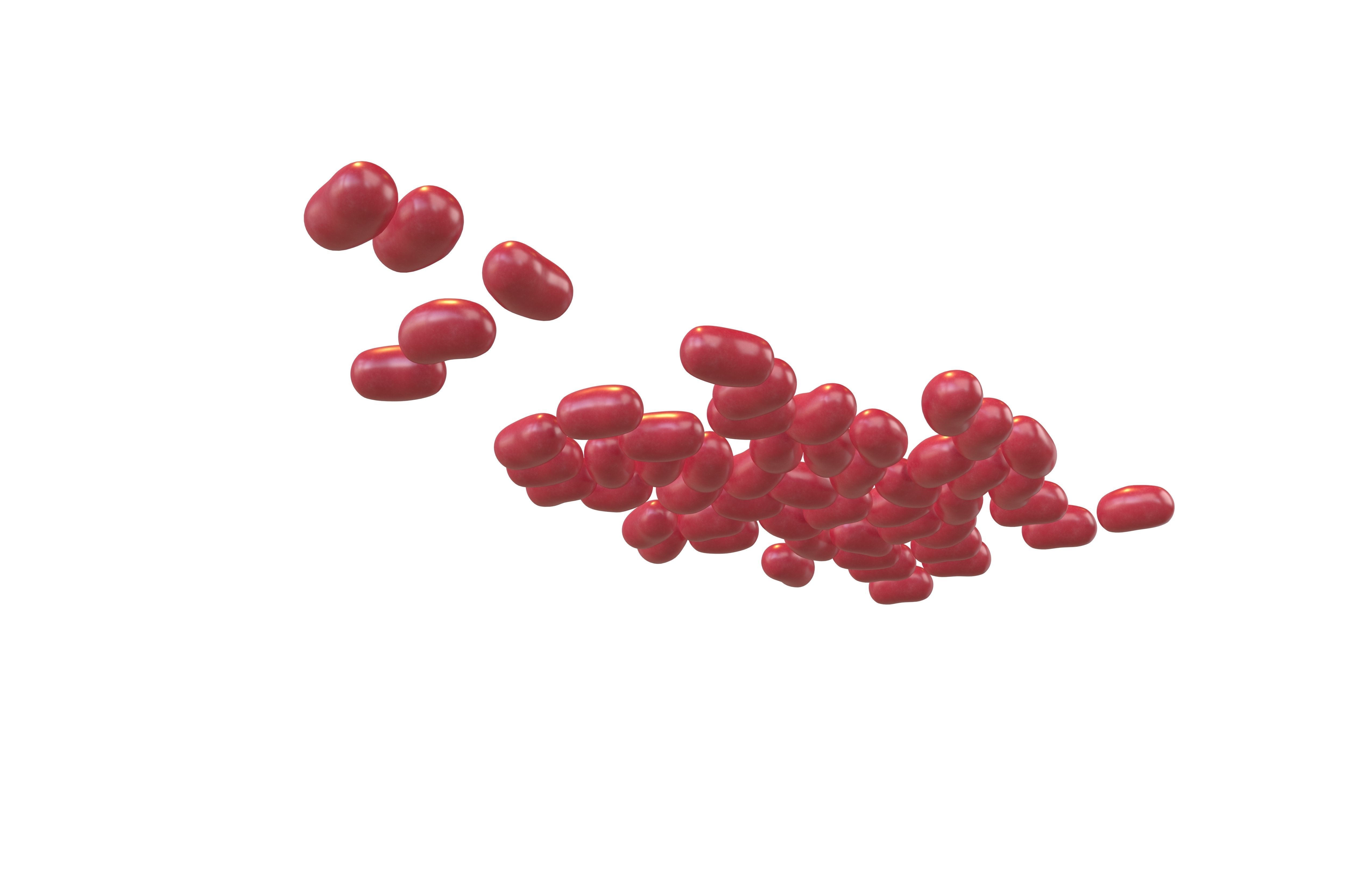 Candy Pile v1 001 Low-poly 3D model_3