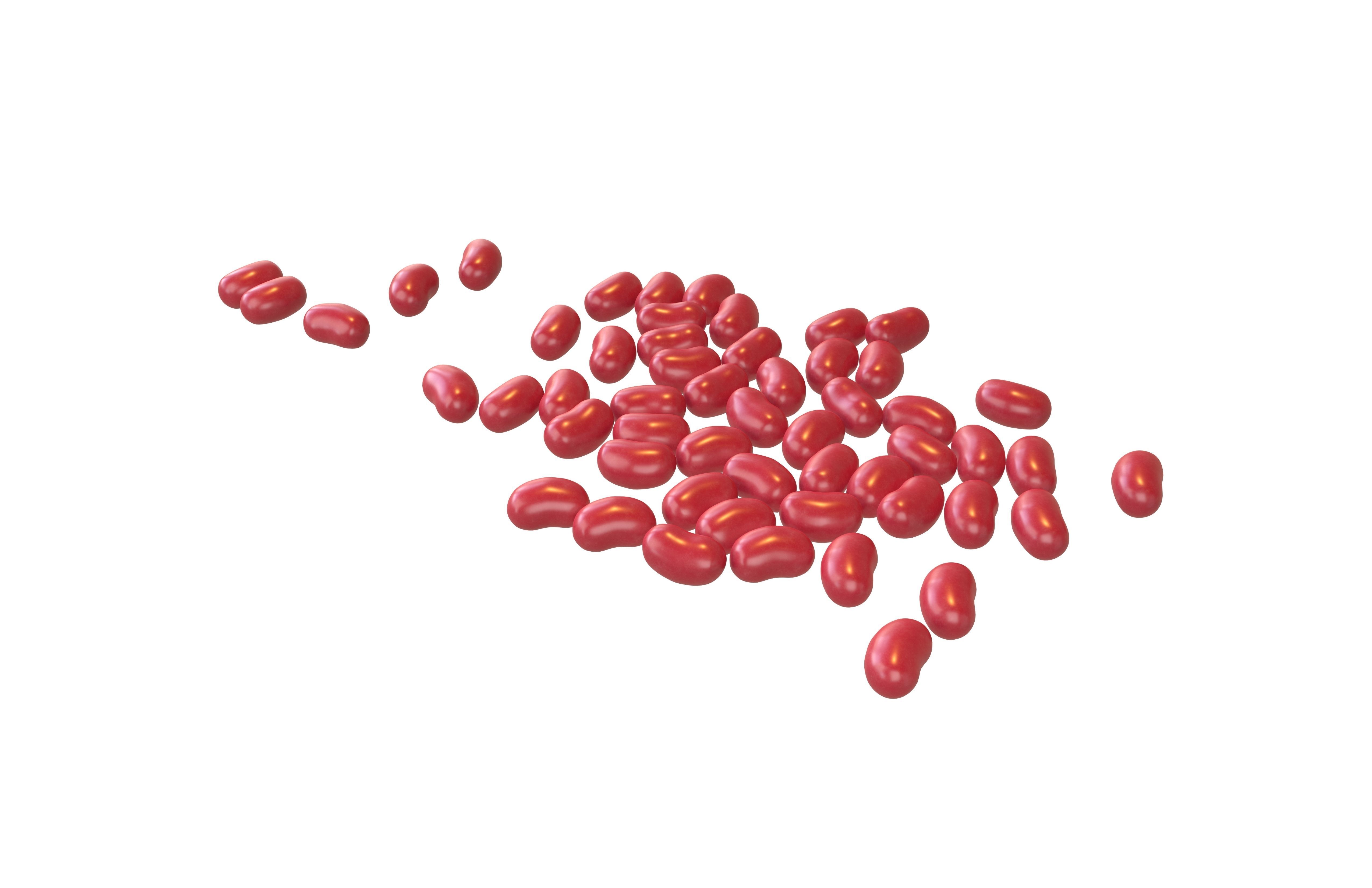 Candy Pile v1 001 Low-poly 3D model_2