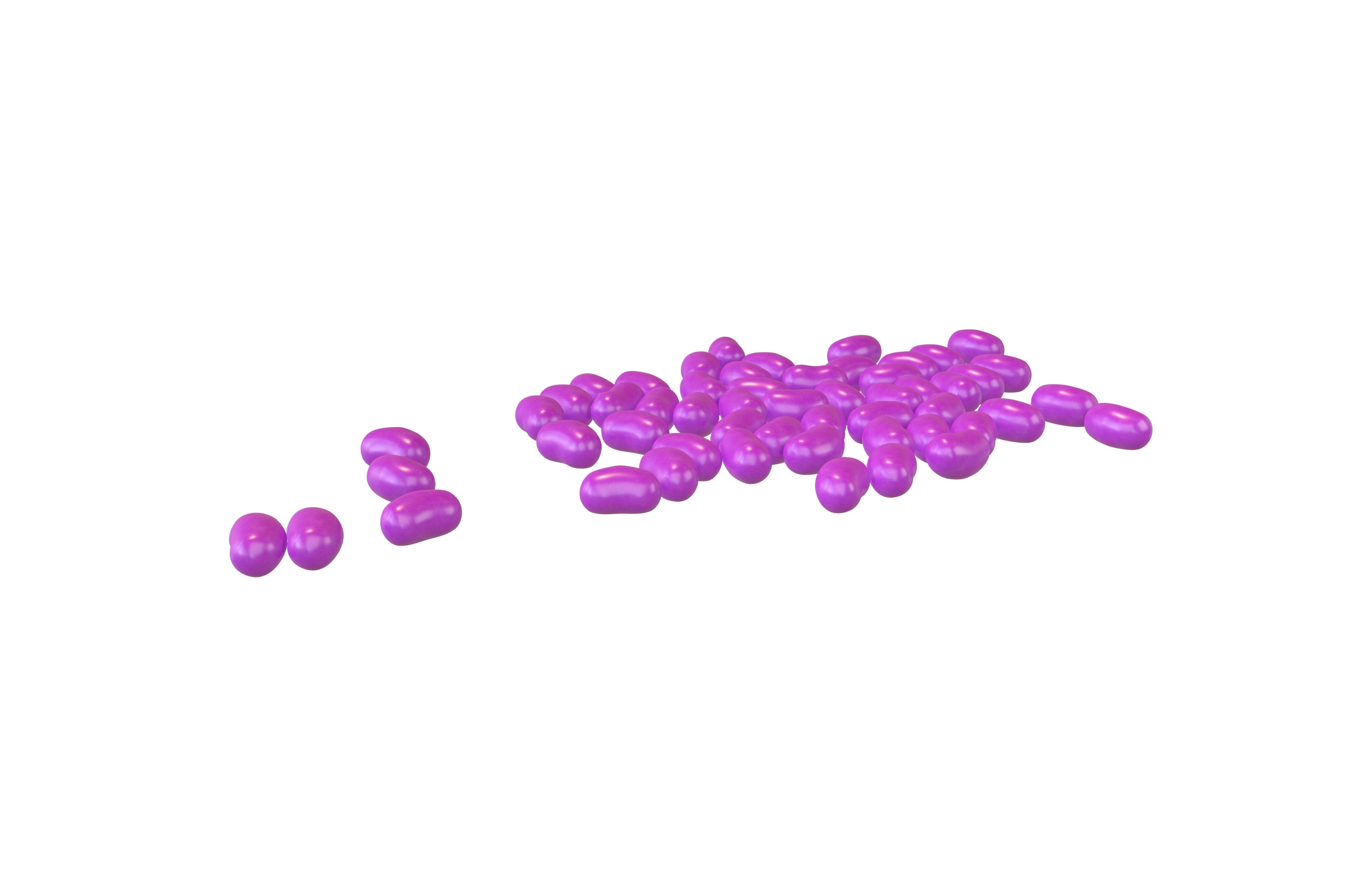 Candy Pile v1 004 Low-poly 3D model_1