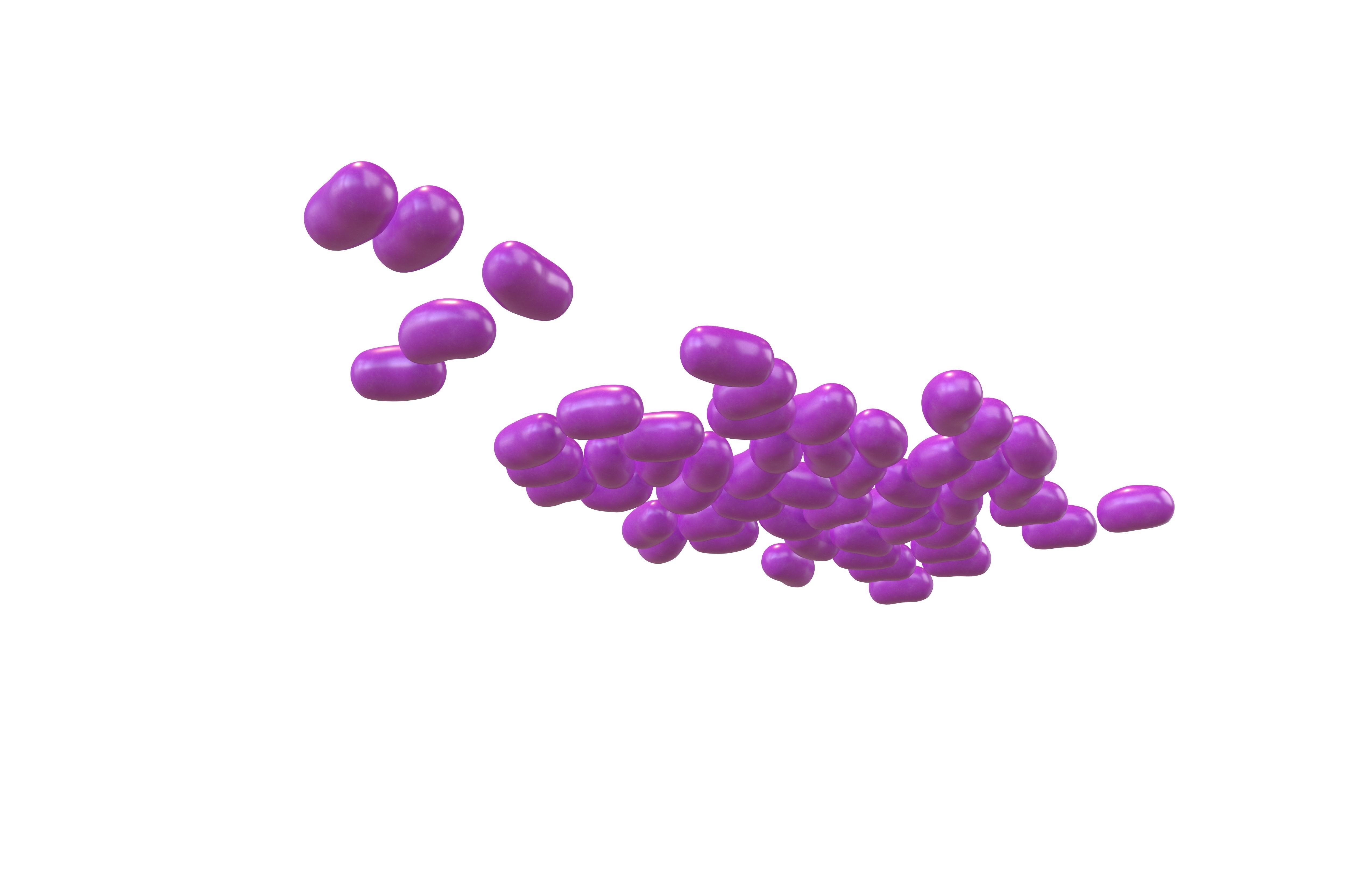 Candy Pile v1 004 Low-poly 3D model_3