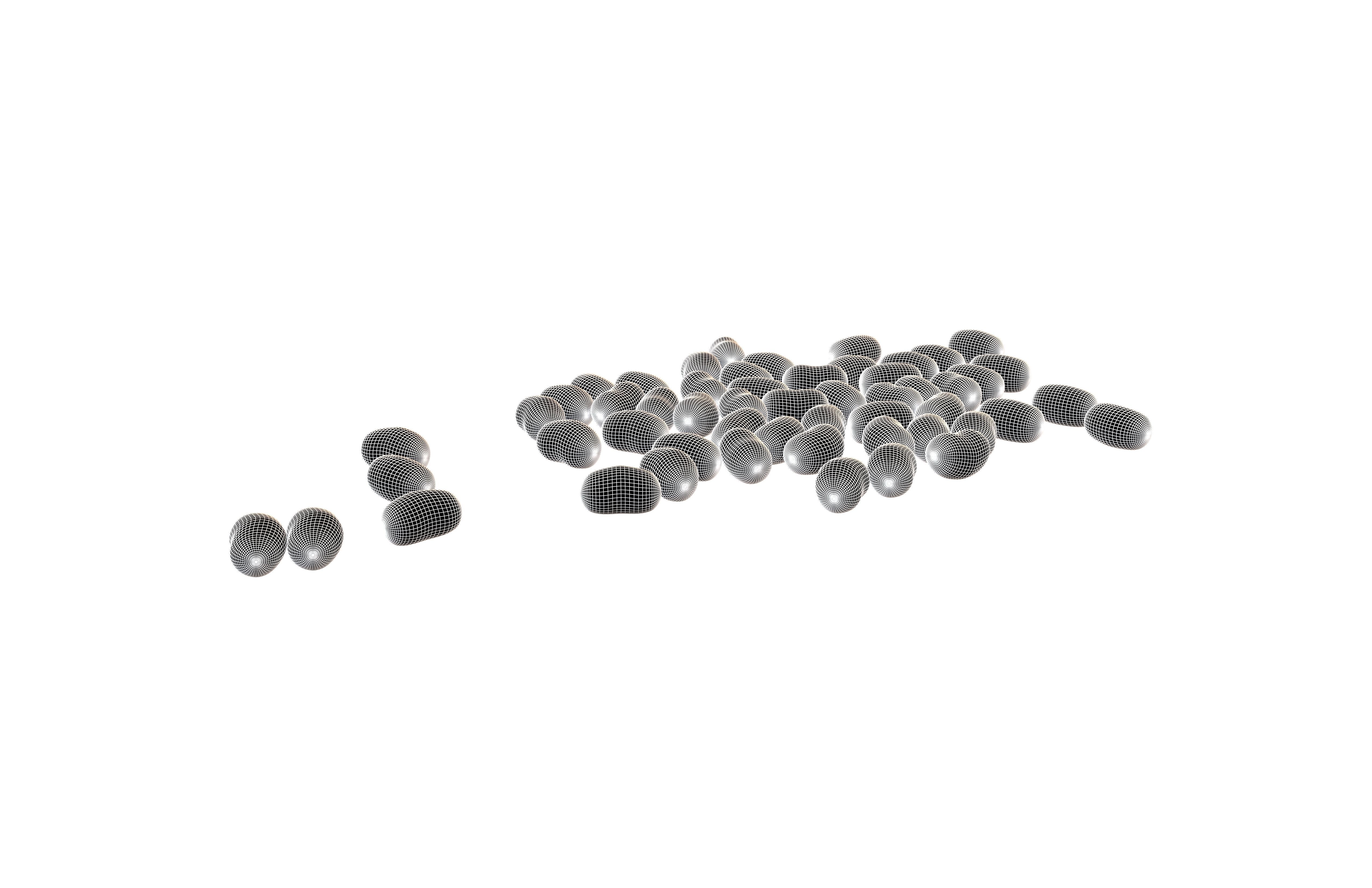 Candy Pile v1 004 Low-poly 3D model_5