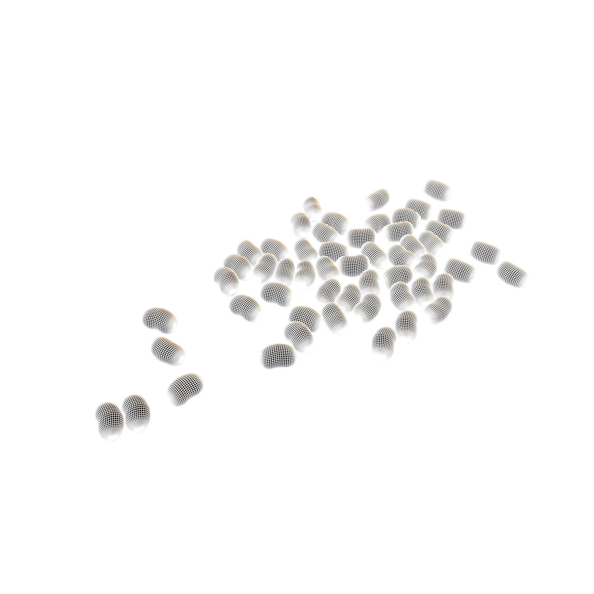 Candy Pile v1 007 Low-poly 3D model_4