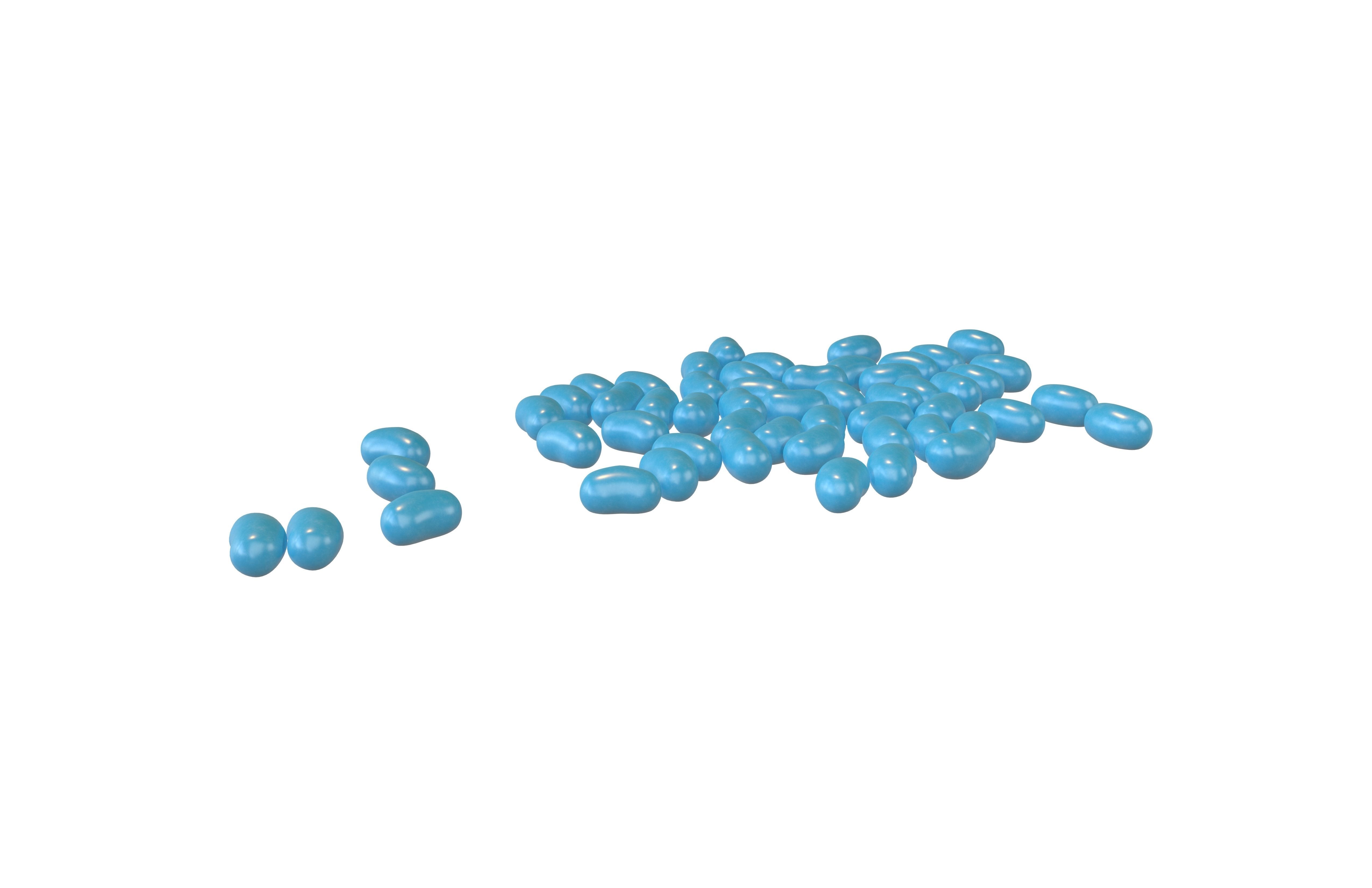 Candy Pile v1 007 Low-poly 3D model_2