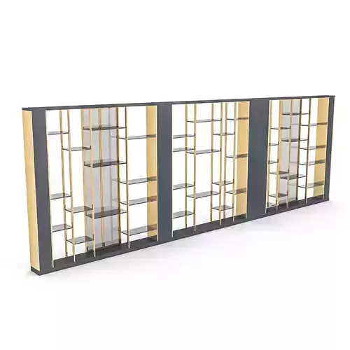 3D classic library model