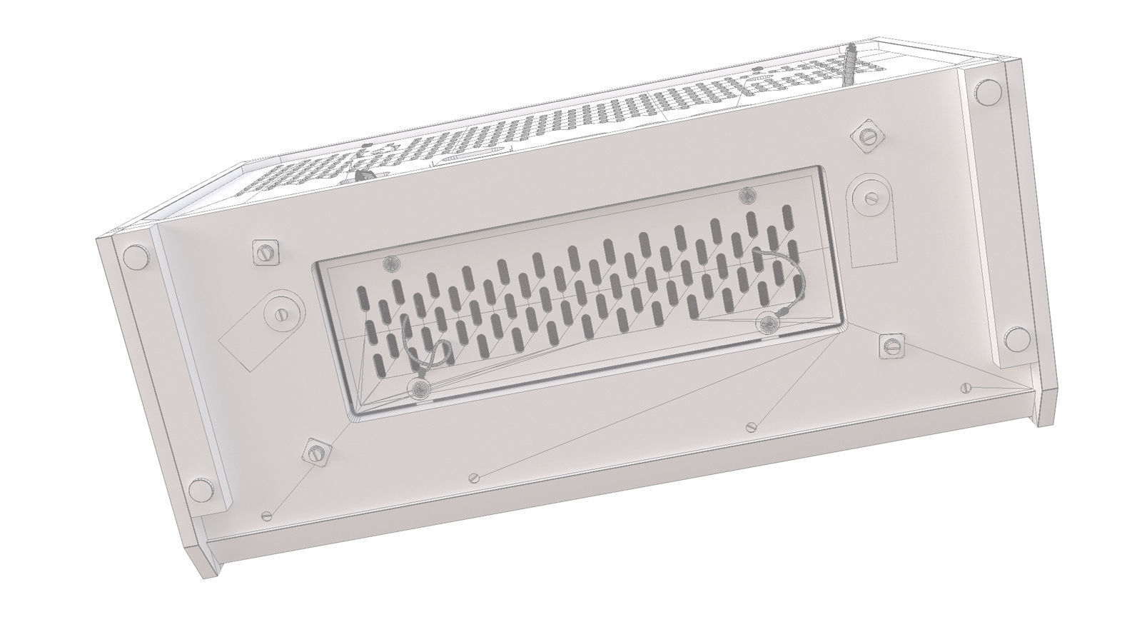 Radiola 1961 3D model_12