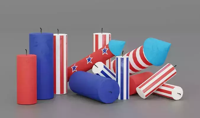3d Model Fireworks