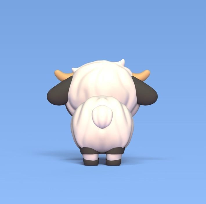 Blacknose Sheep 3D print model_3