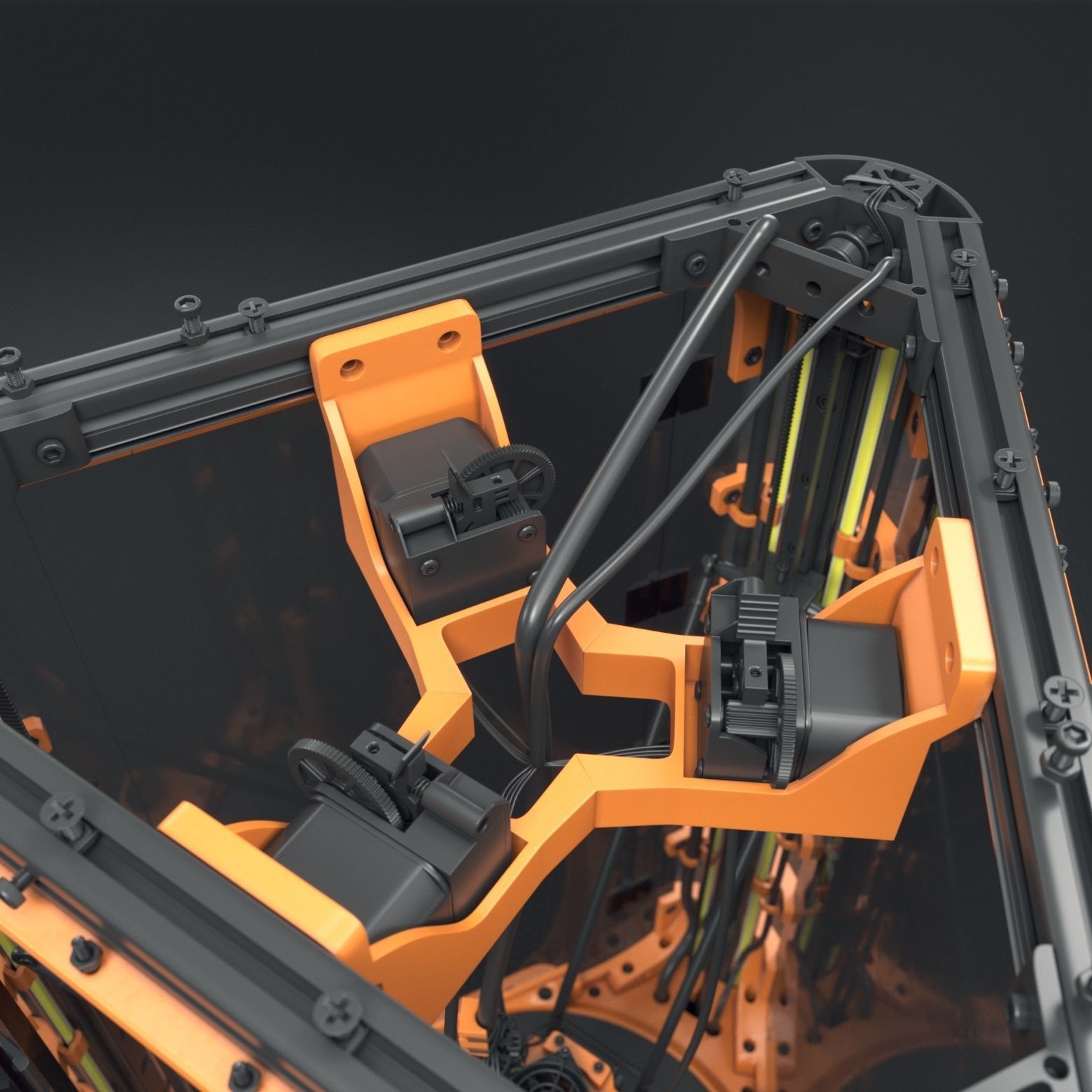 Anycubic Linear MODIFICATION for delta 3d printer 3D print model_11