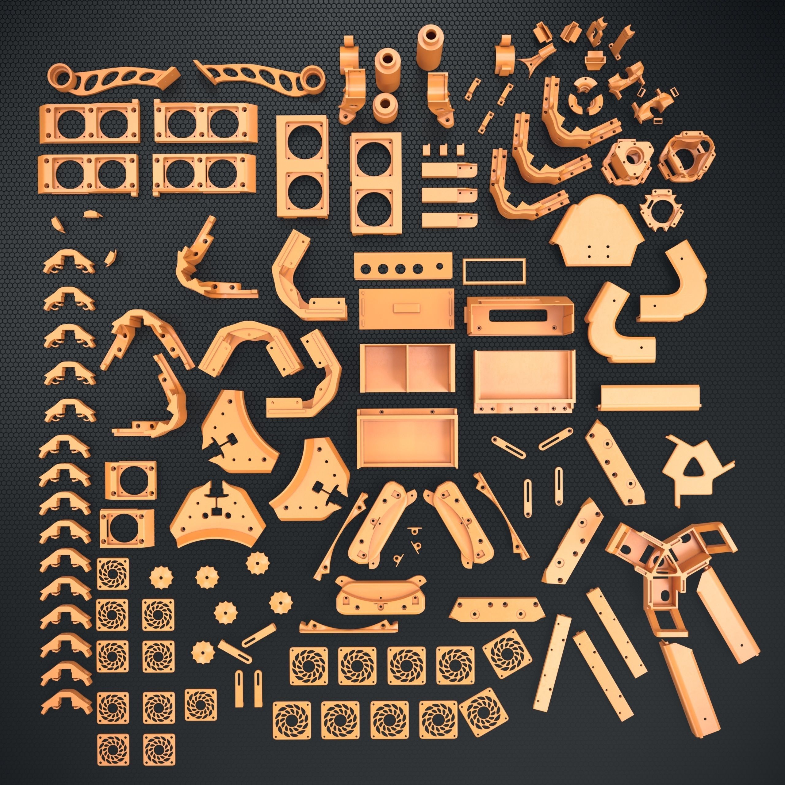 Anycubic Linear MODIFICATION for delta 3d printer 3D print model_5