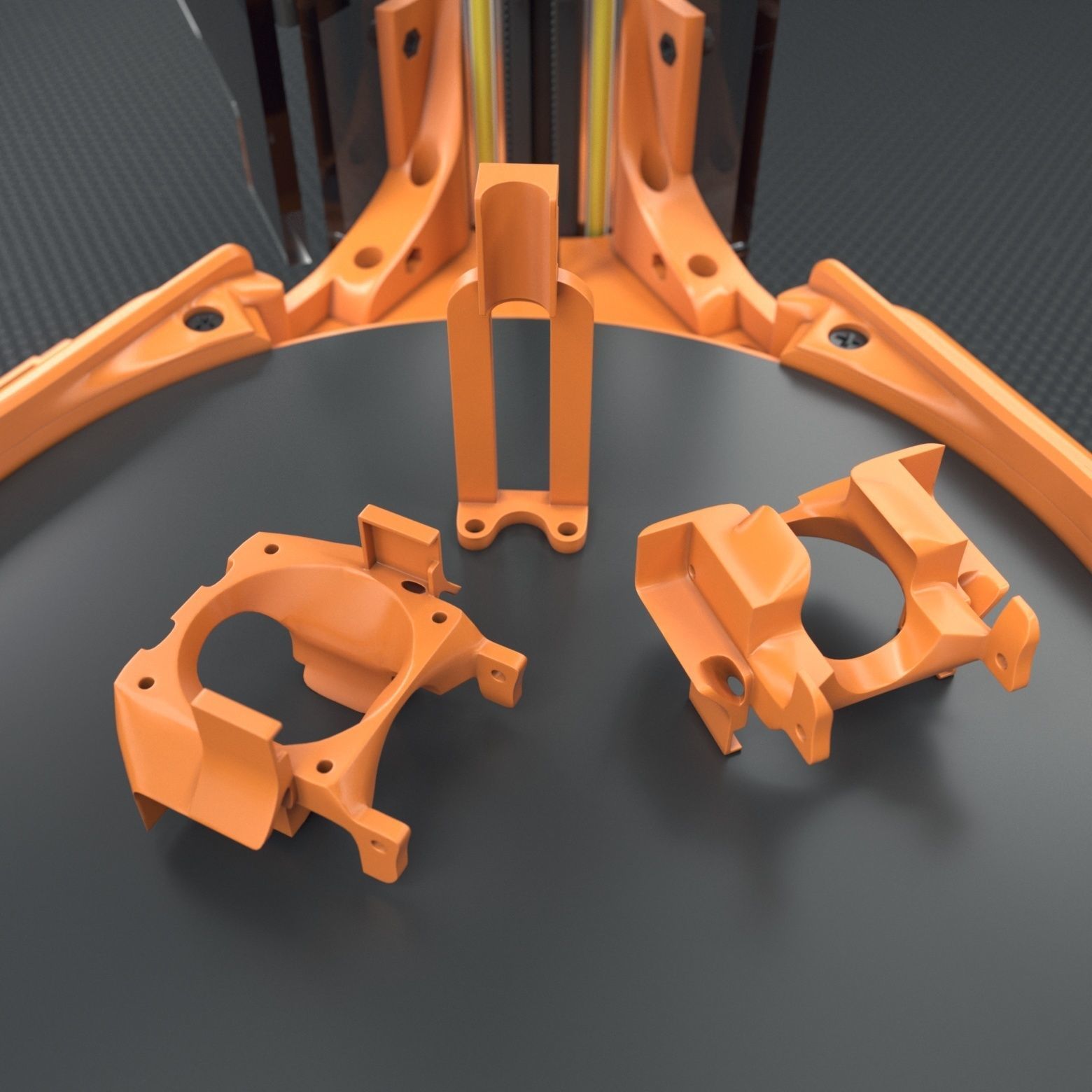 Anycubic Linear MODIFICATION for delta 3d printer 3D print model_20