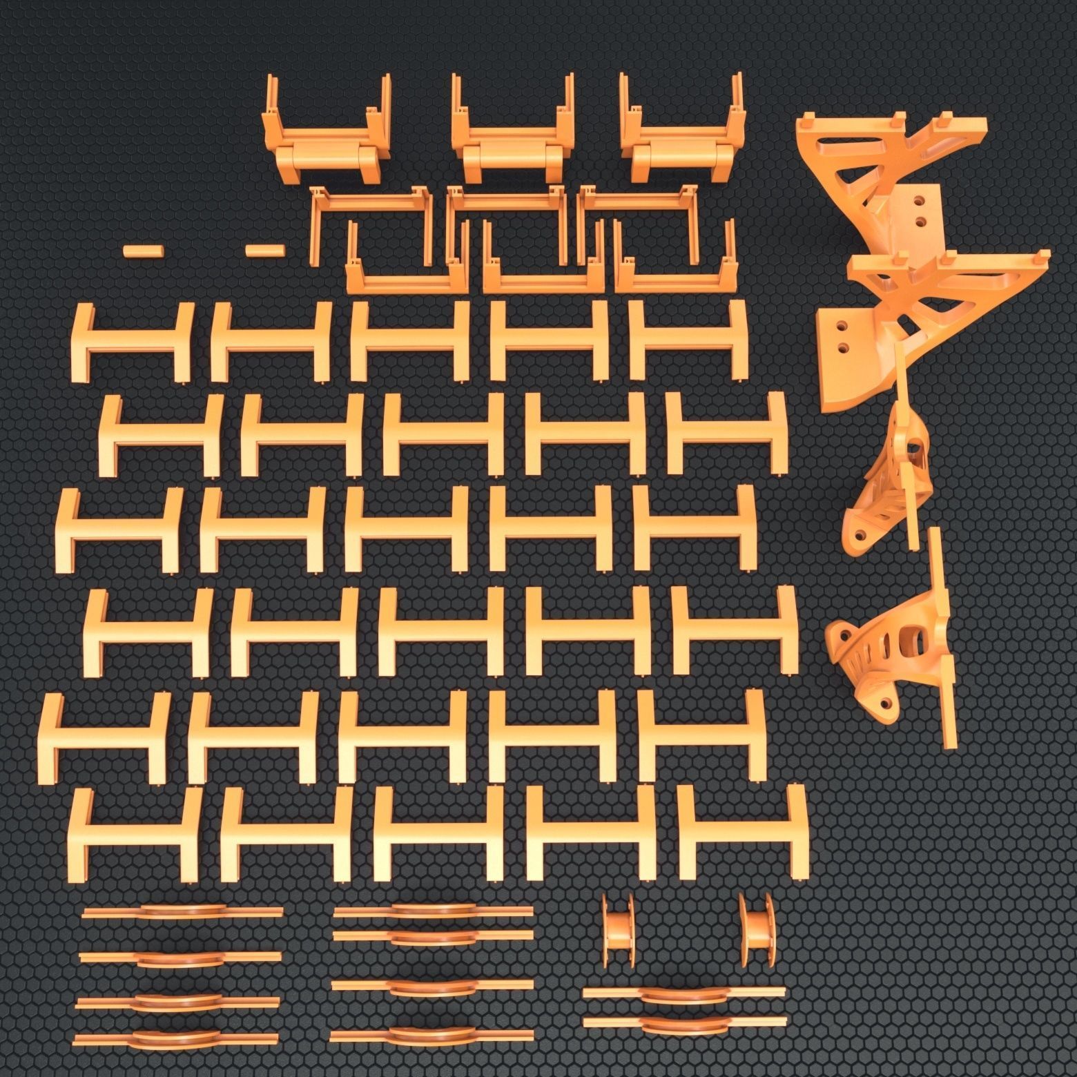 Anycubic Linear MODIFICATION for delta 3d printer 3D print model_8