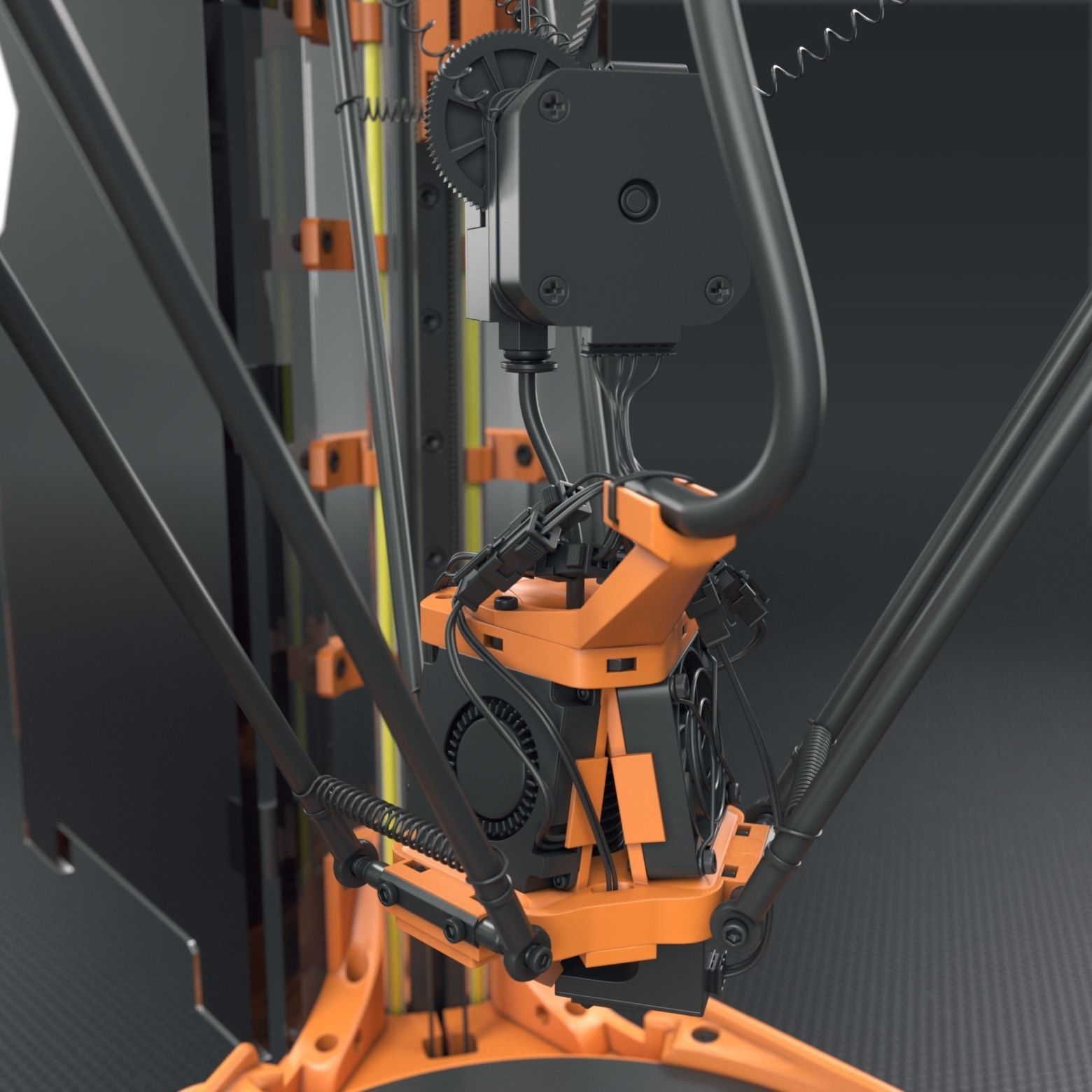 Anycubic Linear MODIFICATION for delta 3d printer 3D print model_15
