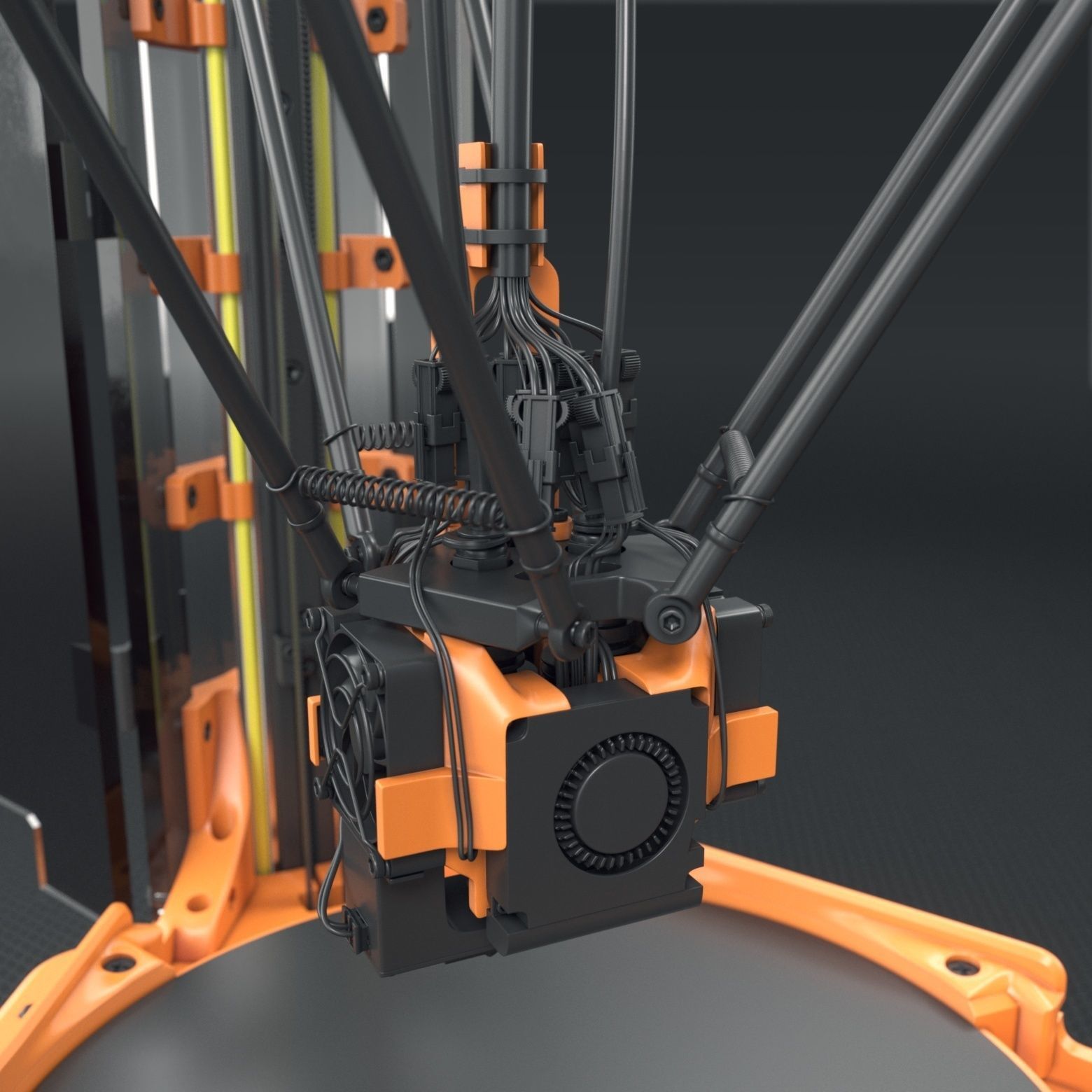 Anycubic Linear MODIFICATION for delta 3d printer 3D print model_18