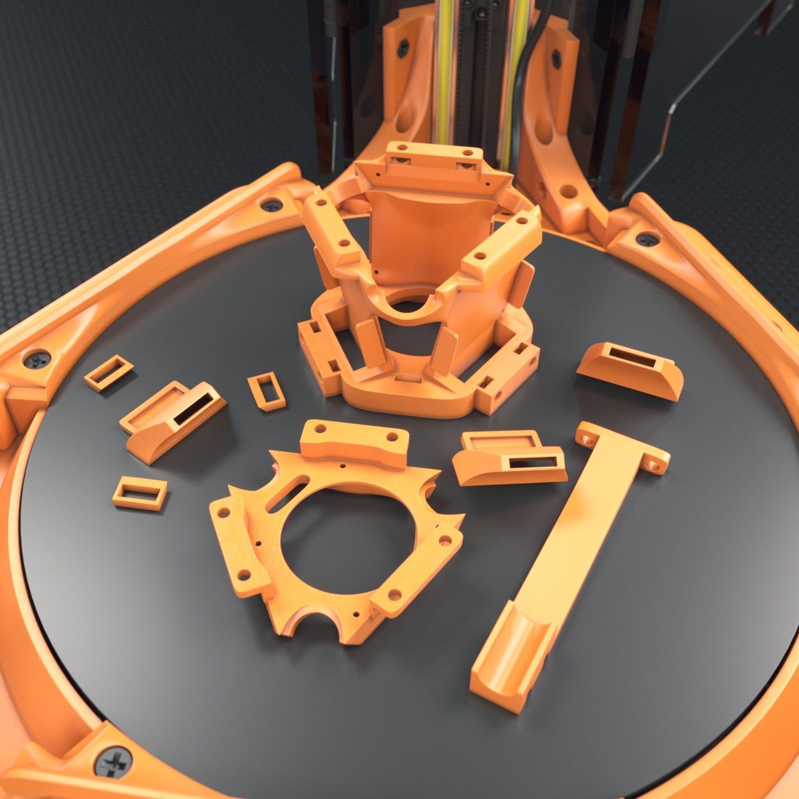 Anycubic Linear MODIFICATION for delta 3d printer 3D print model_14