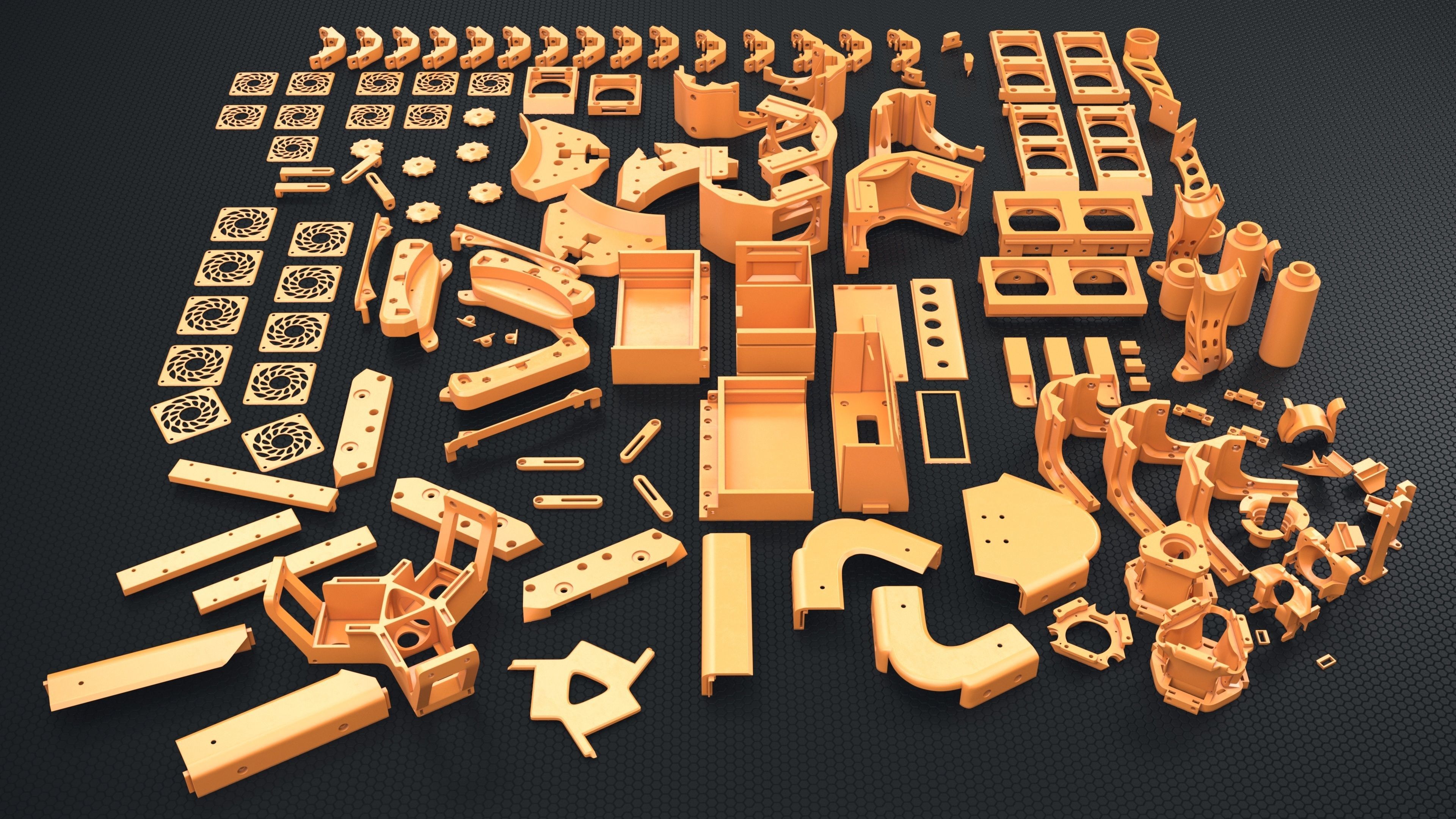 Anycubic Linear MODIFICATION for delta 3d printer 3D print model_4