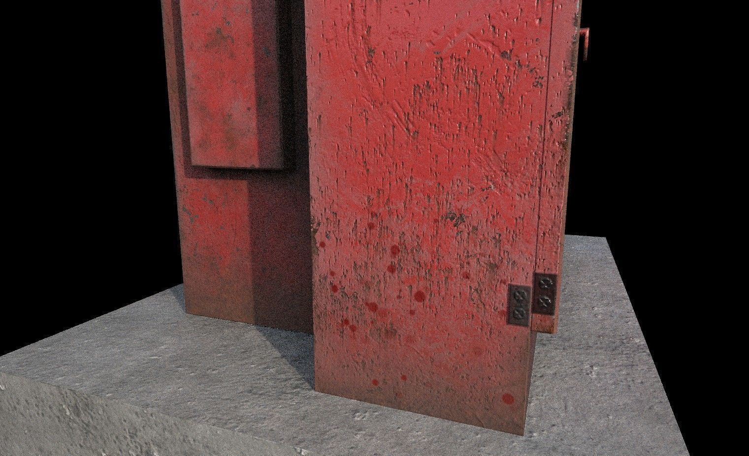 industrial transformer - Low Poly - PBR Low-poly 3D model_21